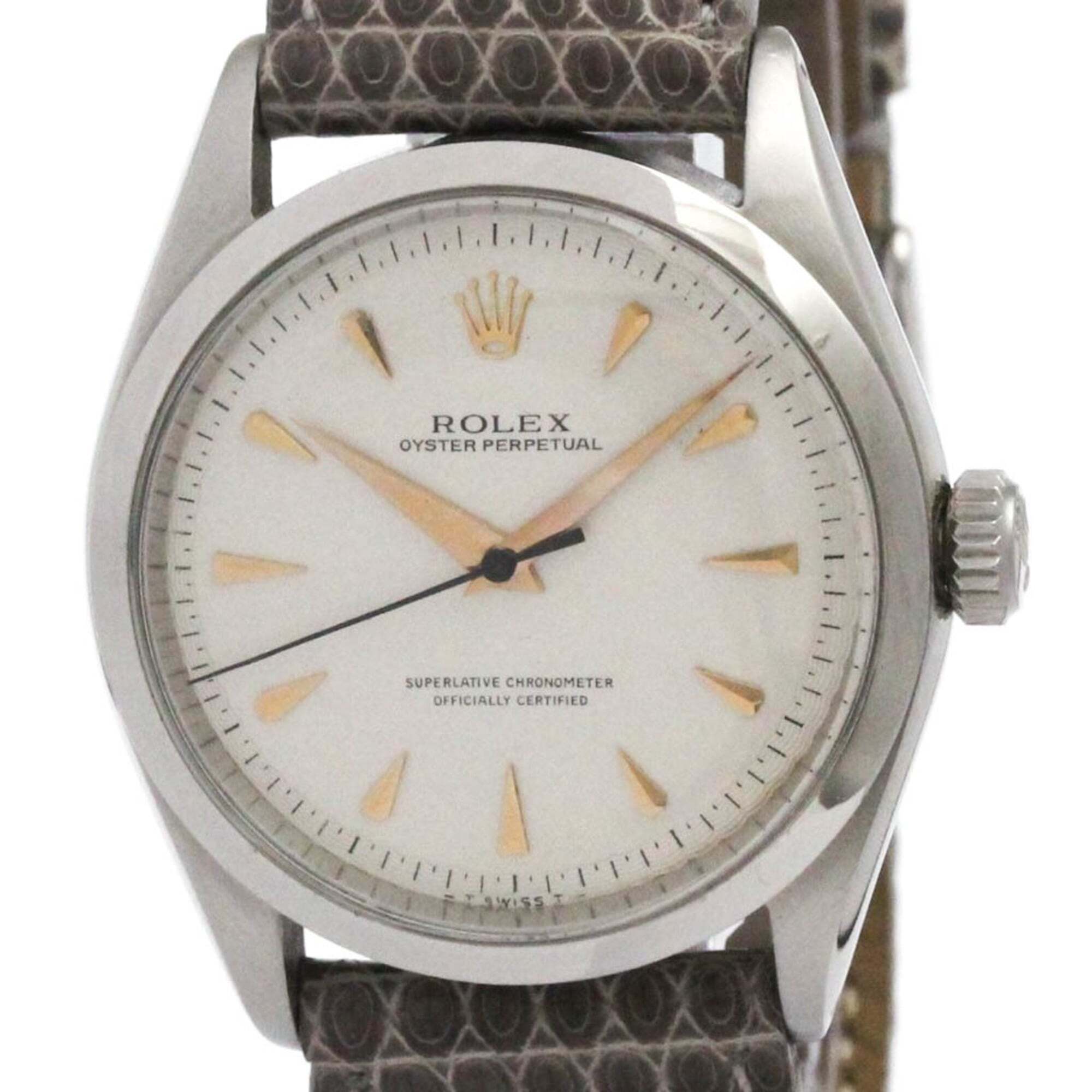 Rolex Oyster Perpetual 6623 Steel Automatic Ladies Watch Vintage